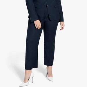 The Limited Dark Blue Cassidy Fit Trousers